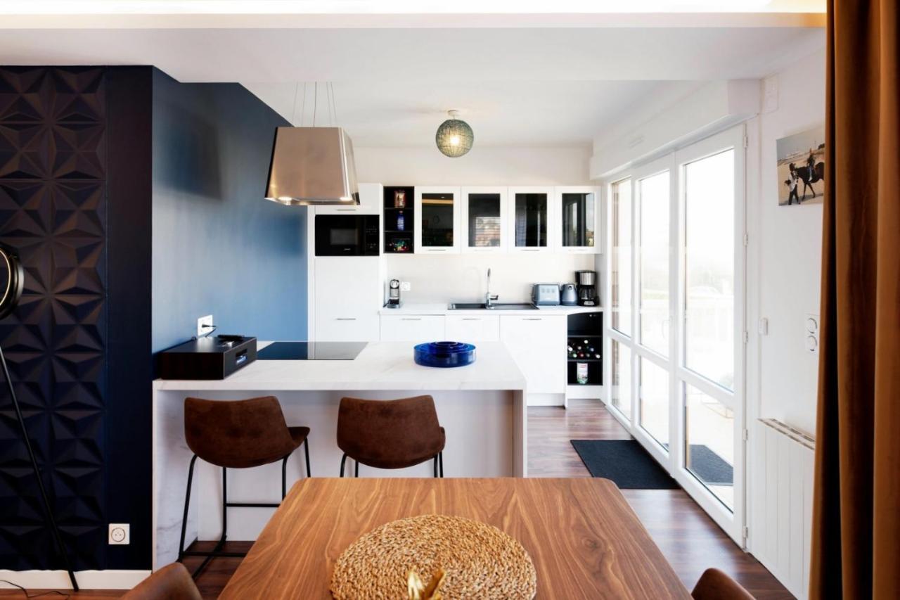 Le Luxe & Votre Vue Mer A Ouistreham Riva Bella Exteriér fotografie