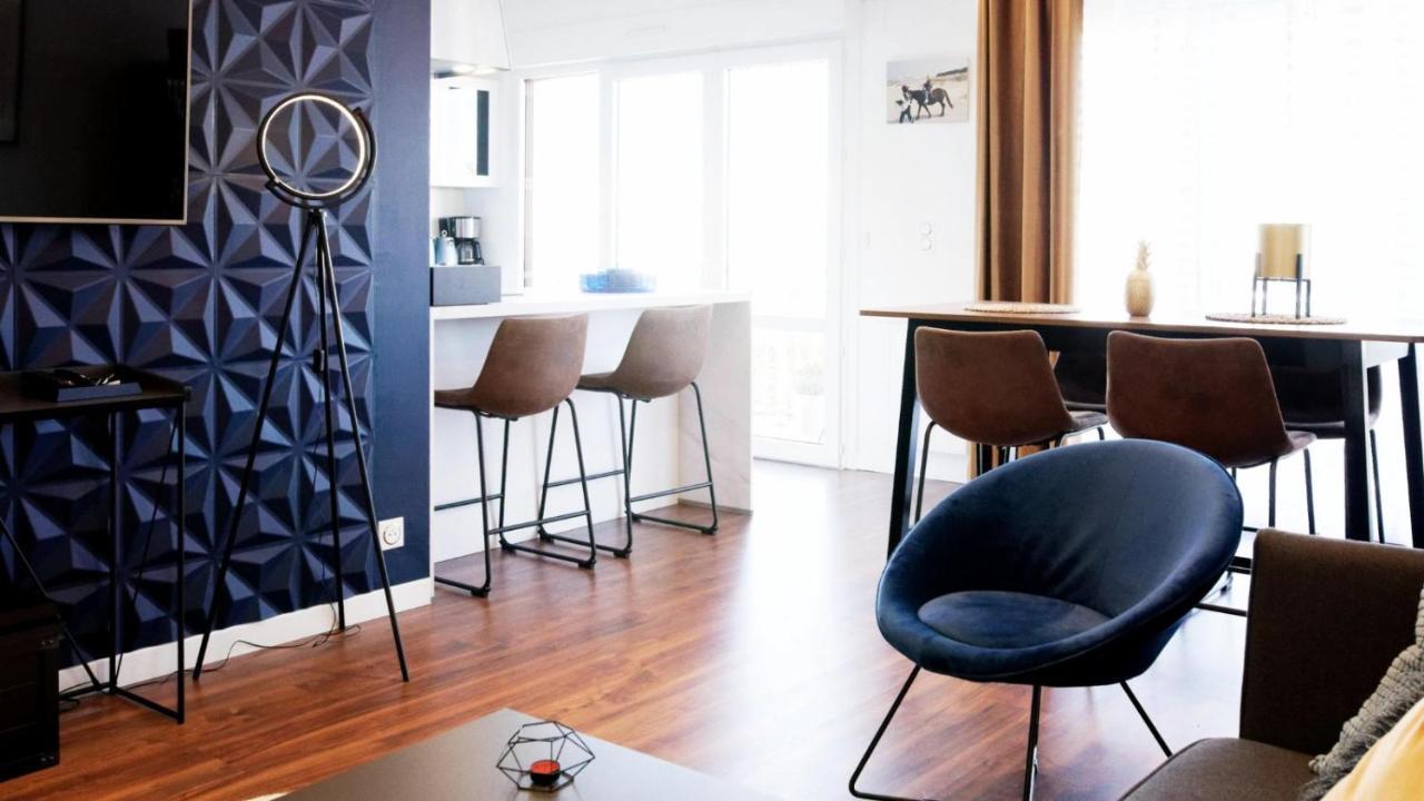 Le Luxe & Votre Vue Mer A Ouistreham Riva Bella Exteriér fotografie