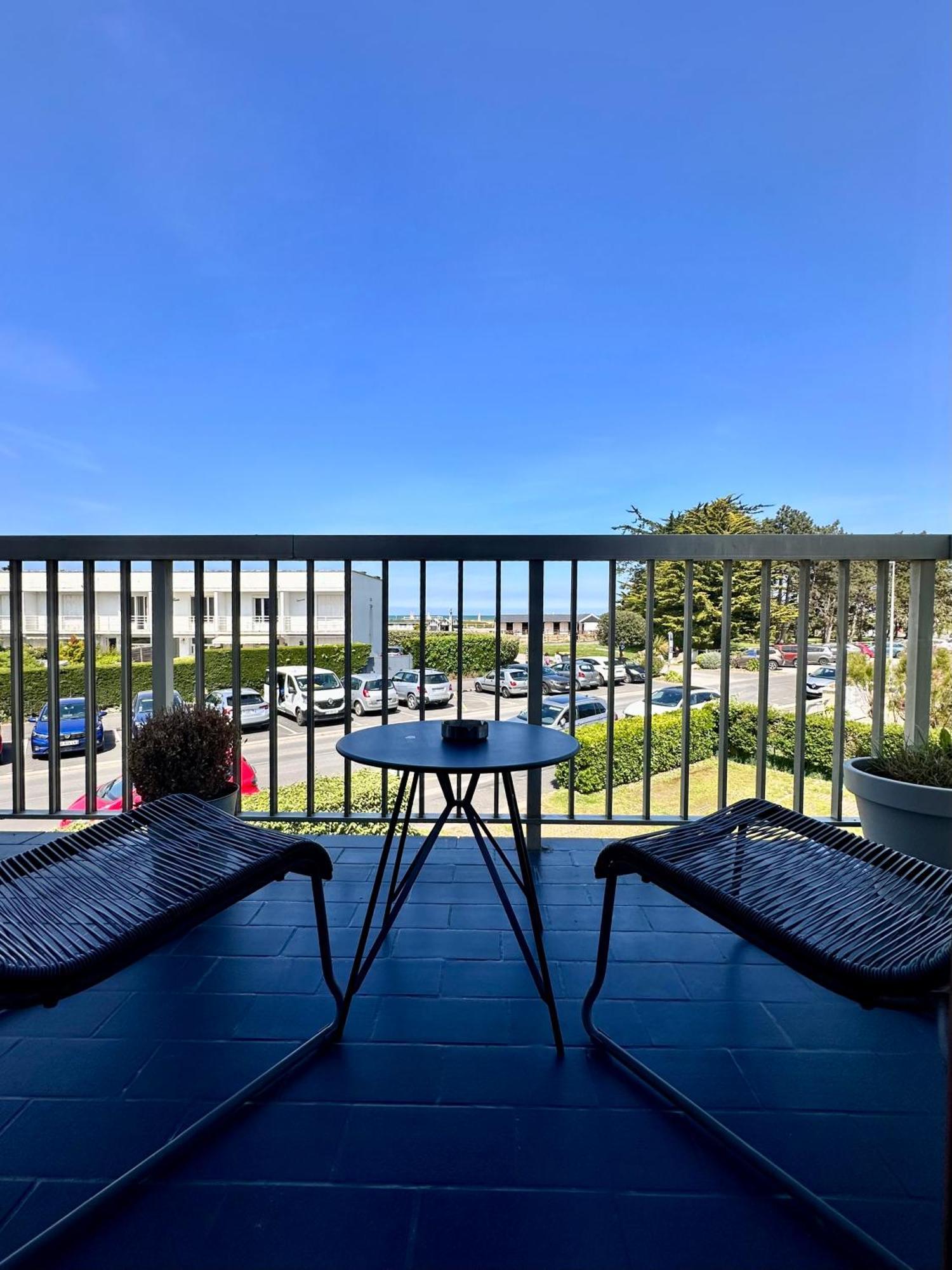 Le Luxe & Votre Vue Mer A Ouistreham Riva Bella Exteriér fotografie
